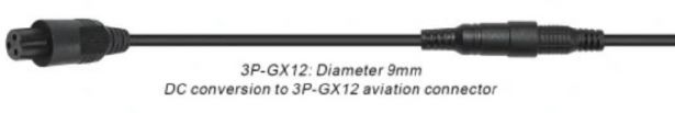 Adapter Cable - DC to RCA Plug Cable - CHGDCRCA - PBC1521EF1