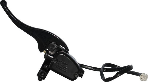 Brake Lever With Brake Oil Reservoir - Left Hand, With Brake Lock (Parking Brake), 500cc, 550cc - 70A3055 - PBC3018F1