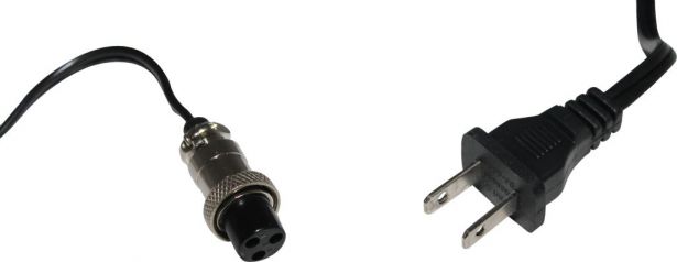 Charger - 24V, 3A, 3-Pin Inline Plug (Female DIN) - CHG2430FS - PBC1843F1