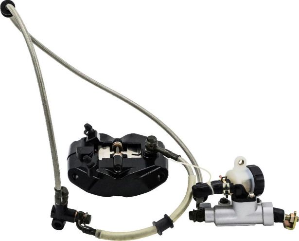 Foot/Rear Brake Lever and Caliper Assembly - ATV, Hisun, 500cc - 90A4250 - PBC706F1