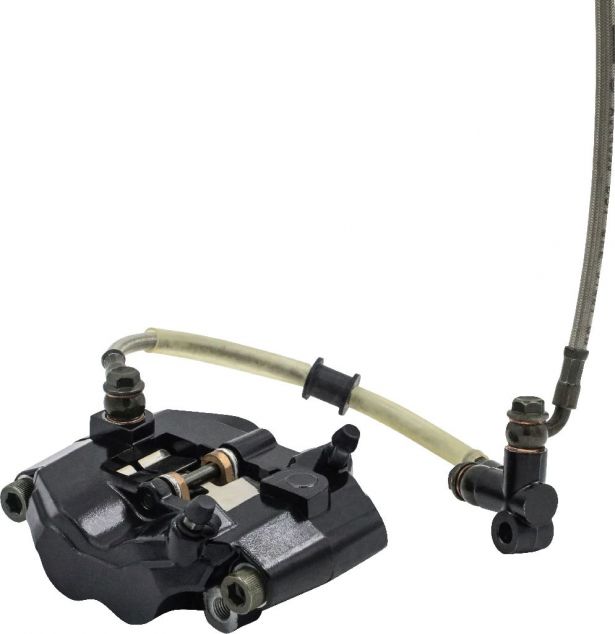 Foot/Rear Brake Lever and Caliper Assembly - ATV, Hisun, 500cc - 90A4250 - PBC706F1