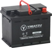 Battery - Group 47 / H5 / LN2 Automotive, 12V 58Ah, 620CCA, SLA, MF, Yimatzu - BATAM1247 - PBC148EF1