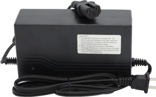 Charger - 72V, 2.5A, C13 Plug with Universal T-Prong, Reverse Polarity - CHG7225TR - PBC1518EF1