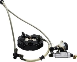 Foot/Rear Brake Lever and Caliper Assembly - ATV, Hisun, 500cc - 90A4250 - PBC706F1