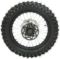 Rim and Tire Set - INCLUDES SPROCKET & DISC, Rear 14