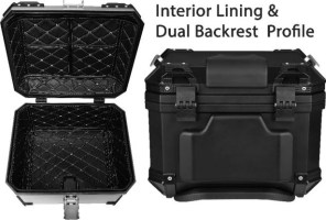 Tail_Storage_Box_ _45L_Black_Motorcycle__Scooter_Trunk_PHX_Gen2_Quick_Release_Dual_Backrest_Corner_Reflectors_3